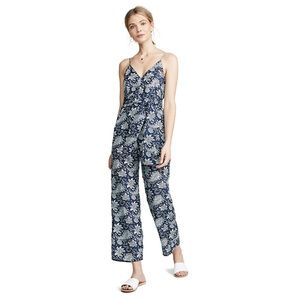 Apiece Apart Ostrea Tank Silk Paisley Jumpsuit 6